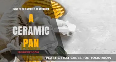 Effective Ways to Remove Melted Plastic from Ceramic Pans Safely