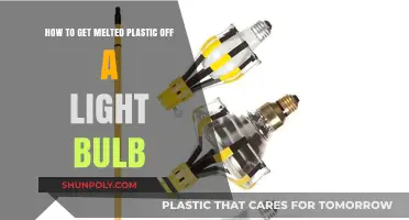 Effective Ways to Safely Remove Melted Plastic from Light Bulbs