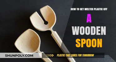 Effective Ways to Remove Melted Plastic from Wooden Spoons