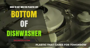 Effective Ways to Remove Melted Plastic from Dishwasher Bottom