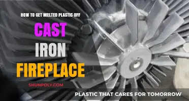 Removing Melted Plastic from Cast Iron Fireplaces: A Step-by-Step Guide