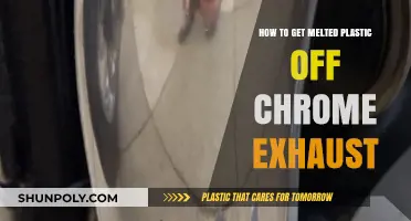 Effective Methods to Remove Melted Plastic from Chrome Exhaust Pipes