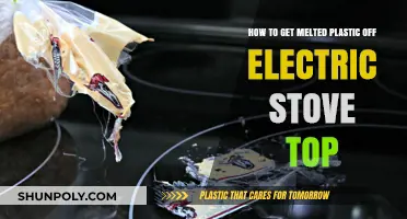 Quickly Remove Melted Plastic from Electric Stove Top: Easy Steps