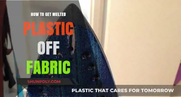 Effective Methods to Remove Melted Plastic from Fabric Easily