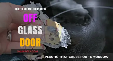 Effective Ways to Remove Melted Plastic from Glass Doors Easily