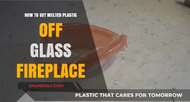 Removing Melted Plastic from Glass Fireplace: Quick and Effective Solutions