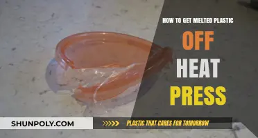 Effective Methods to Remove Melted Plastic from Your Heat Press