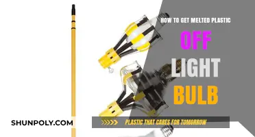 Safely Removing Melted Plastic from Light Bulbs: Quick and Easy Tips