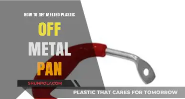 Effective Methods to Remove Melted Plastic from Metal Pans Easily