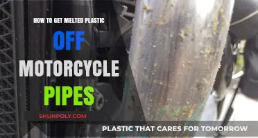 Removing Melted Plastic from Motorcycle Pipes: Quick and Effective Methods