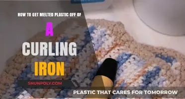 Quick Fix: Removing Melted Plastic from Your Curling Iron Safely