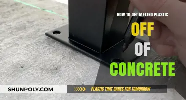 Effective Methods to Remove Melted Plastic from Concrete Surfaces