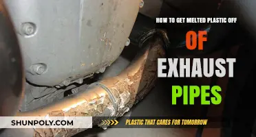 Effective Methods to Remove Melted Plastic from Exhaust Pipes Safely