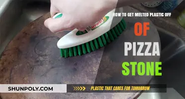 Effective Ways to Remove Melted Plastic from Your Pizza Stone