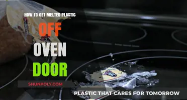 Effective Ways to Remove Melted Plastic from Your Oven Door