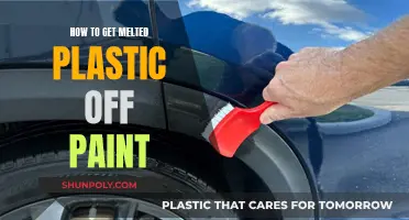 Removing Melted Plastic from Painted Surfaces: Effective Strategies