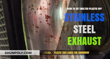 Effective Methods to Remove Melted Plastic from Stainless Steel Exhaust