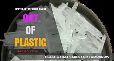 Effective Ways to Remove Menthol Smell from Plastic Containers