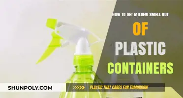 Eliminating Mildew Smell from Plastic Containers: A Step-by-Step Guide