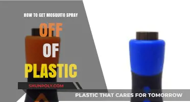 Effective Ways to Remove Mosquito Spray Residue from Plastic Surfaces