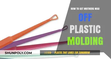 Effective Methods to Remove Mother's Wax from Plastic Molding