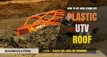 Effective Tips to Remove Mud Stains from Your Plastic UTV Roof