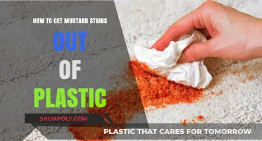 Effective Ways to Remove Mustard Stains from Plastic Surfaces Easily