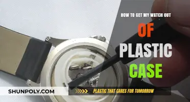 Easy Steps to Remove Your Watch from Its Plastic Case