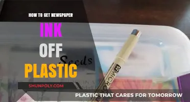 Effective Methods to Remove Newspaper Ink Stains from Plastic Surfaces