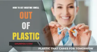 Effective Ways to Remove Nicotine Smell from Plastic Surfaces