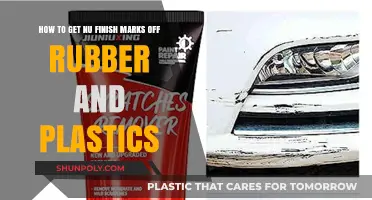 Effective Methods to Remove Nu Finish Marks from Rubber and Plastics