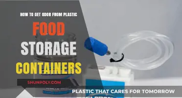 Eradicate Odors From Your Plastic Food Containers