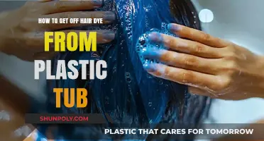 Effective Ways to Remove Hair Dye Stains from Plastic Tubs