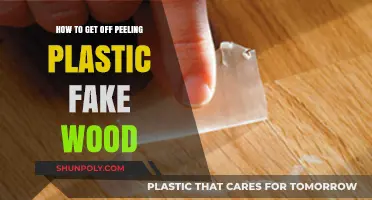 Removing Peeling Plastic Fake Wood: Effective Techniques for a Smooth Finish