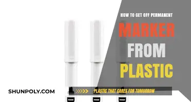 Effective Ways to Remove Permanent Marker Stains from Plastic Surfaces