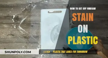 Effective Ways to Remove Vinegar Stains from Plastic Surfaces Easily