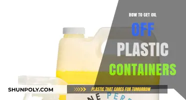 Effective Ways to Remove Oil Stains from Plastic Containers Easily