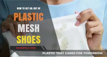 Effective Methods to Remove Oil Stains from Plastic Mesh Shoes