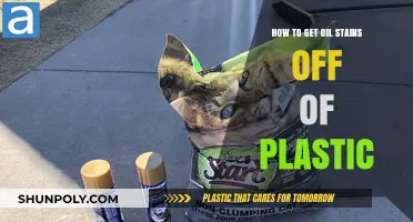 Effective Methods to Remove Oil Stains from Plastic Surfaces Easily