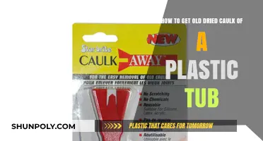 Effective Tips to Remove Old Dried Caulk from Plastic Tubs