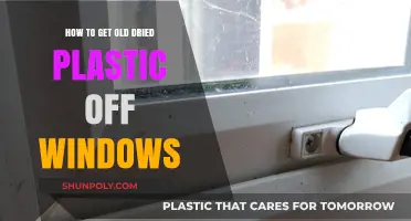 Effective Techniques to Remove Old Dried Plastic from Windows Easily