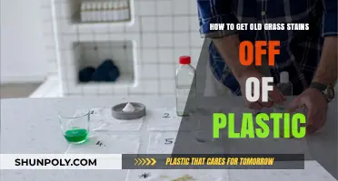 Effective Methods to Remove Stubborn Grass Stains from Plastic Surfaces