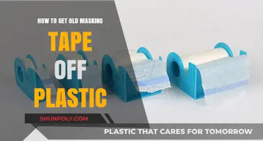 Effective Methods to Remove Old Masking Tape from Plastic Surfaces