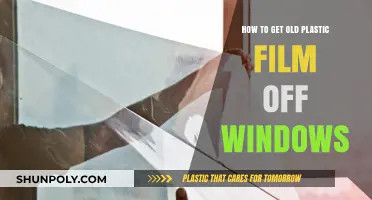 Effective Techniques to Remove Old Plastic Film from Windows Easily