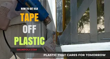 Effective Methods to Remove Old Tape Residue from Plastic Surfaces