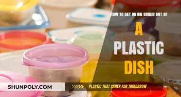 Easy Tips to Remove Onion Odor from Plastic Dishes