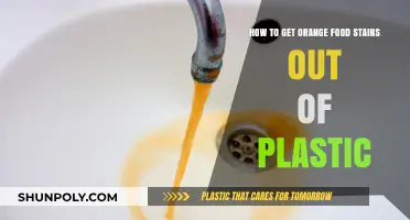Effective Ways to Remove Orange Food Stains from Plastic Containers