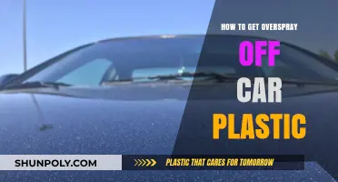 Effective Methods to Remove Overspray from Car Plastic Surfaces