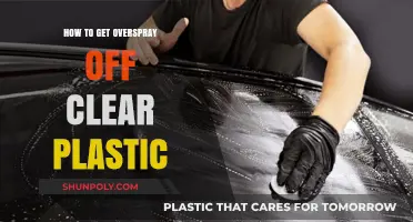 Effective Methods to Remove Overspray from Clear Plastic Surfaces