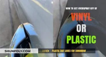 Effective Overspray Removal Techniques for Vinyl and Plastic Surfaces